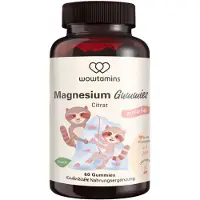 Wowtamins Magnesium Gummies – Zonder Suiker 60 St