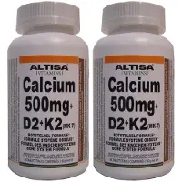 Altisa Calcium 500mg+D2+K2 2x90 St Gecomprimeerde tabletten