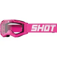 Shot Rocket Kid 2.0-masker - Effen neonroze glanzend
