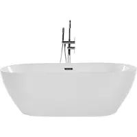 Beliani Nevis - Badkuip - Glasvezel - wit - 170x80x59