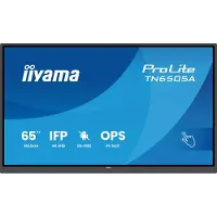 Iiyama TN6505A-B1AG Interactieve Display 65" IPS 4K IR 40-punts 500cd DeepContrast-IR+ VGA 2xHDMI DP USB-C 2x20W VESA