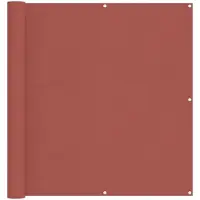 vidaXL Balkonscherm Terracotta 110 x 800 cm Oxford Stof