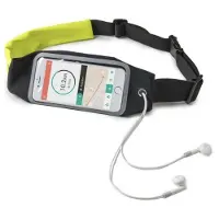 Celly - RunBelt Duo Sportriem Smartphone - Geel