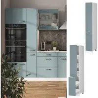 Vicco R-Line Apotheekkast – 30 cm Blauw-grijs