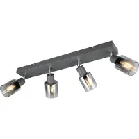 REALITY IMPORT LED Plafondspot E14 | Cadiz | Rond | Antraciet | IP20 | Lighting