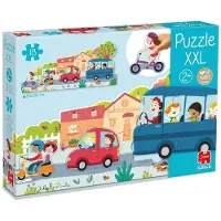 Goula Jumbo - - Puzzel XXL - Voertuigen - 18 stukjes - Vanaf 2 jaar