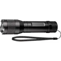 Goobay LED zaklamp op batterijen | AAA | 1500 lumen | 300 meter | IPx7 | Zwart
