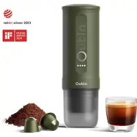 OutIn Nano Portable Electric Espresso Machine - Forest Green