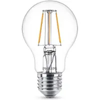 Philips E27 filament led-gloeilamp 4W (40W) 3 stuks