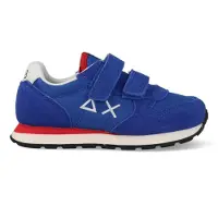 Sun68 Jongens Sneakers Boys Tom Solid - Blauw - Maat 28