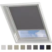Coulisse Dakraam Rolgordijn Trend - Verduisterend - Light Grey - voor Velux: PK04