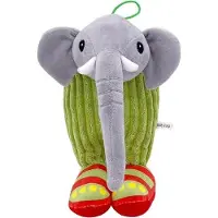 OLFed Brainrot - Pluche Olifant - 30 cm - Lang Slurf - Kleurrijke Schoenen