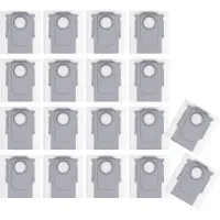 Plus.Parts Roborock Qrevo CurvC Stofzakken (18 Stuks, alternatief voor 8.02.0239)