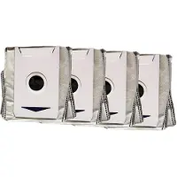 Plus.Parts Yeedi M12 Ultra Plus Stofzakken (4 Stuks, alternatief voor DDB030031)