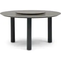 Coco Trino dining tuintafel 140 cm met lazy susan