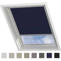 Coulisse Dakraam Rolgordijn Trend - Verduisterend - Dark Blue - voor Velux: MK04