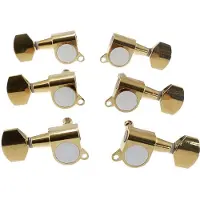 Fazley 10544 3x3 stemmechanieken voor gitaar gold