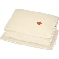 Sevira Kids - Kinder dekbed en kussen katoen gaas - Ecru 140 x 100 cm