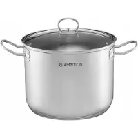 Kuketo Acero Kookpan 26cm 11L RVS met Deksel - Geschikt voor Inductie