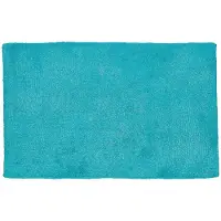 kela Badmat Kela Ladessa Uni Turquoise Blue-50 x 80 cm