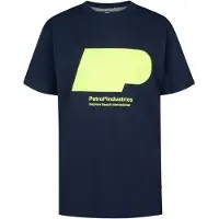Petrol Industries Shirt 'Seapearl' marine / lichtgroen
