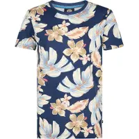 Petrol Industries Shirt 'Fisherway' blauw / gemengde kleuren