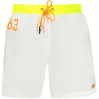 NORWAY 1963 Noorwegen 1963 Bianco Poliammide Heren Zwem Boxer