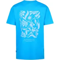 Petrol Industries Shirt 'Schooner' blauw / wit