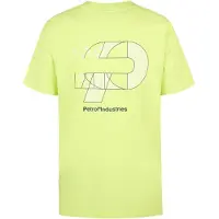 Petrol Industries Shirt neongeel / zwart
