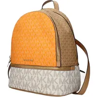 Michael Kors Beige Stoffen Rugzak