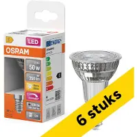 Osram 6x E14 LED spot | 2700K | Dimbaar | 3.7W (50W)