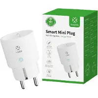 WOOX Smart plug | inclusief energiemeter | Max. 3680W | WiFi (Tuya) | IP20 | Wit (NL)