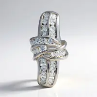 Cavill - Zilveren Hanger - 925 Sterling Zilver - 24 Cambodjaanse Zirkonen 1,218 ct - Rondgeslepen Elegant Channel Gezet Sieraad