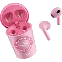 WOW Generation Cup-shaped Wireless Headphones Roze