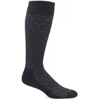 Sockwell Compressiesok Heren Featherweight Zwart Stretch Size 44-47