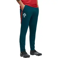 Puma Sportbroek 'Portugal' groen / donkergroen / donkerrood