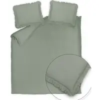 Vandyck Dekbedovertrek Cotton Dream Sea Green Katoen-240 x 200 / 220 cm | Lits-Jumeaux