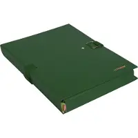 Exacompta 10x Extensor Balacron - Map met uitrekbare rug en klep - 24x32 cm - Groen - 22007E