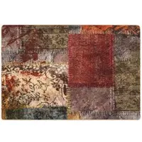 vidaXL Tapijt Runner MARSA Meerkleurig 100 x 150 cm Polyester en PVC