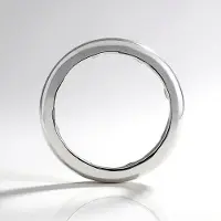 Cavill - Zilveren Hanger 925 Sterling Zilver - Witte Kwarts Rond 18 Karaat - Moderne Elegante Hanger 25x25 mm - MONOSONO Collectie