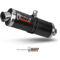 MIVV Oval Suzuki Gsf 650 Bandit 05-06 S.017.l3c Gehomologeerde Slip On Uitlaatdemper