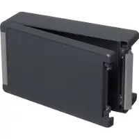 Bopla BA 281709 F-7024 00126334 Industriële behuizing 299 x 173 x 90 Aluminium Grafietgrijs (RAL 7024) 1 stuk(s)