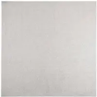 vidaXL Vloerkleden Vierkant LUGO Crème en Grijs 200 x 200 cm Polyester