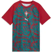 Puma Functioneel shirt 'Portugal' smaragd / vuurrood