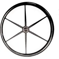 BREG RVS boot stuur - Ghost Carbon - 6 spaken