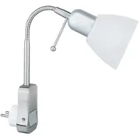 TRIO LIGARA - Stekkerspot - Nikkel mat - excl. 1x E14 10W - Flexibel - Geïnstalleerde schakelaar