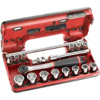 Facom Doppenset 3/8" 6-Kant Mm J.161B 18 Dlg - J.161DBOX1 - J.161DBOX1