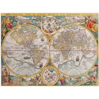 Ravensburger puzzel Wereldkaart 1594 - Legpuzzel - 1500 stukjes