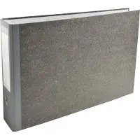 Exacompta 4x Prem'TouchOrdner met hefboom met rug 80mm - A3 horizontaal - Grijs-Grijze rug - 53810E
