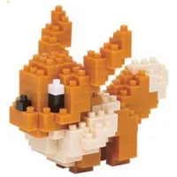 Nanoblock - Nanoblock - Eevee - Pokémon - Mini Brick Figuur - Bouwset - Eevee Pokémon Figuur Bouwpakket in Pixel - NBPM005